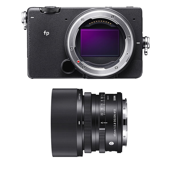 SIGMA(シグマ) レンズ交換式デジタルカメラ fp & 45mm F2.8 DG DN kit