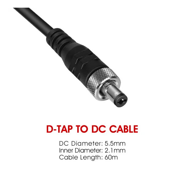 HOLLYLAND(ホーリーランド) D-TAP to DC 2.1 Power Supply Cable HL-DT02