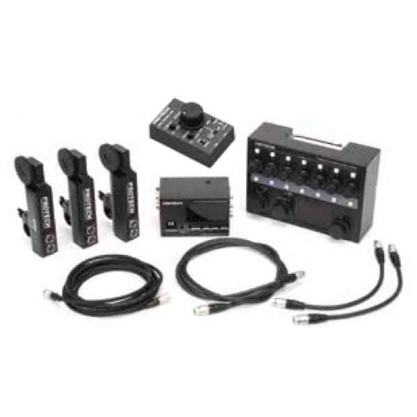 PROTECH Broadcast Motion Control System (3 Motors/Controller 12 Gear Set) BM-W3F