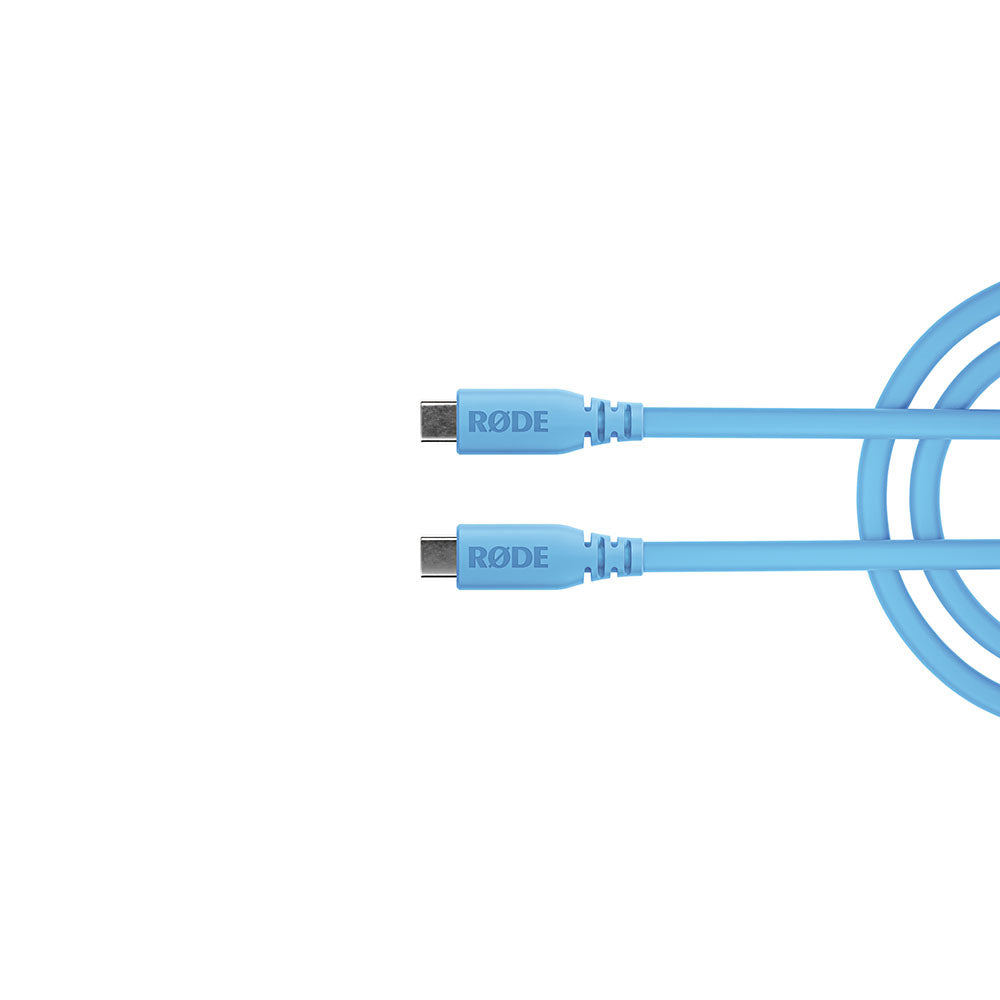 RODE(ロード) USB C-C ケーブル 1.5m ブルー SC17-B