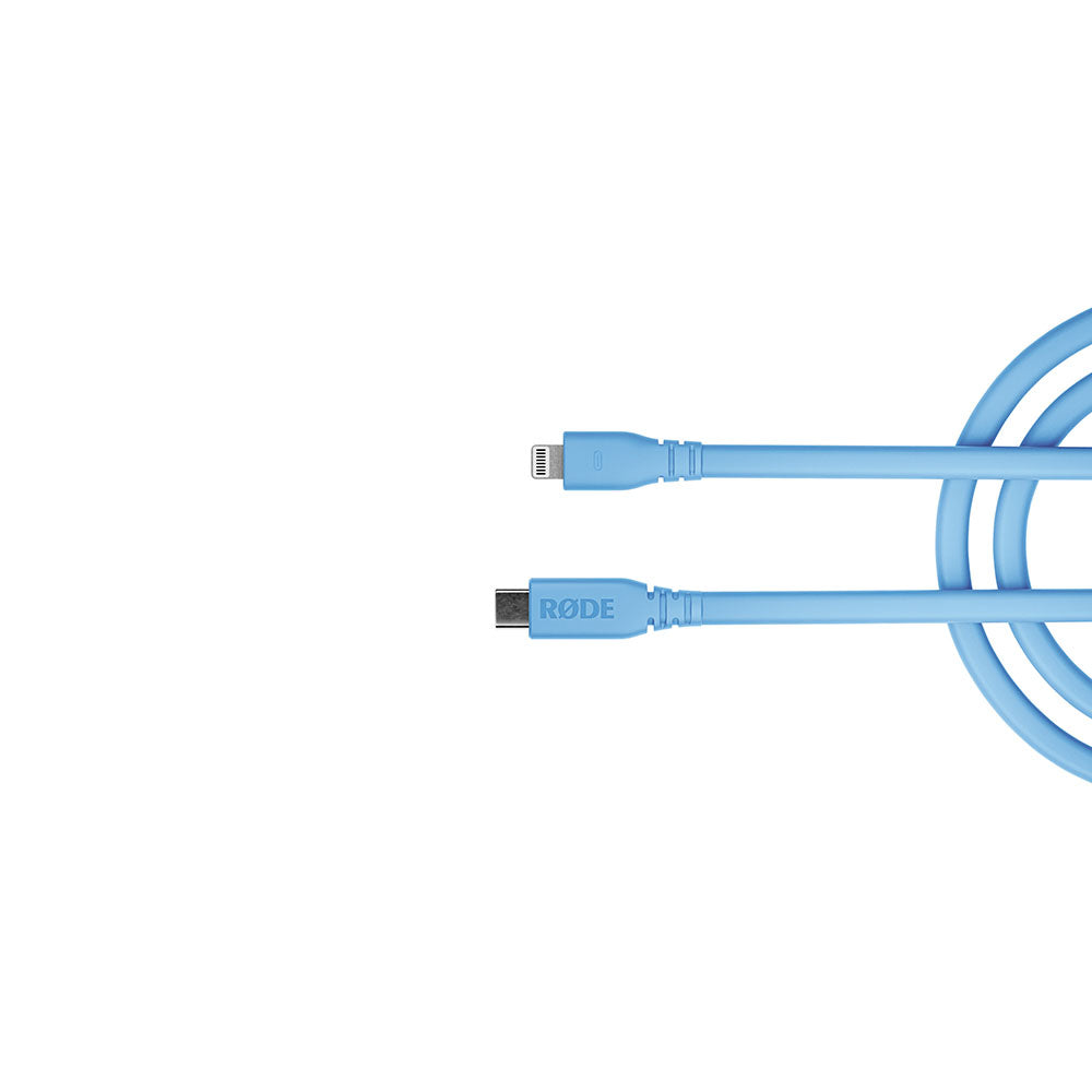 RODE(ロード) USB C to Lightning ケーブル 1.5m ブルー SC19-B