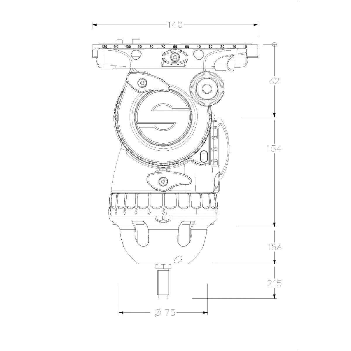 Sachtler(ザハトラー) 三脚システム System FSB 8 75/2 AL GS Mk II [0781A]