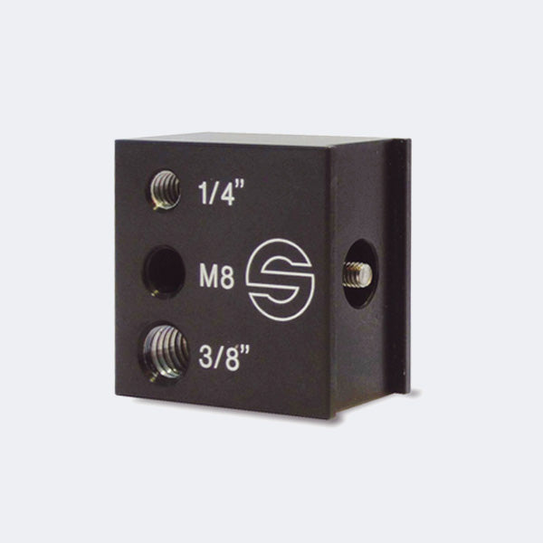 Sachtler(ザハトラー) アクセサリーアダプター (1/4"、3/8"、M8穴付き) Adapter accessory, 1/4", 3/8", M8 [3985]