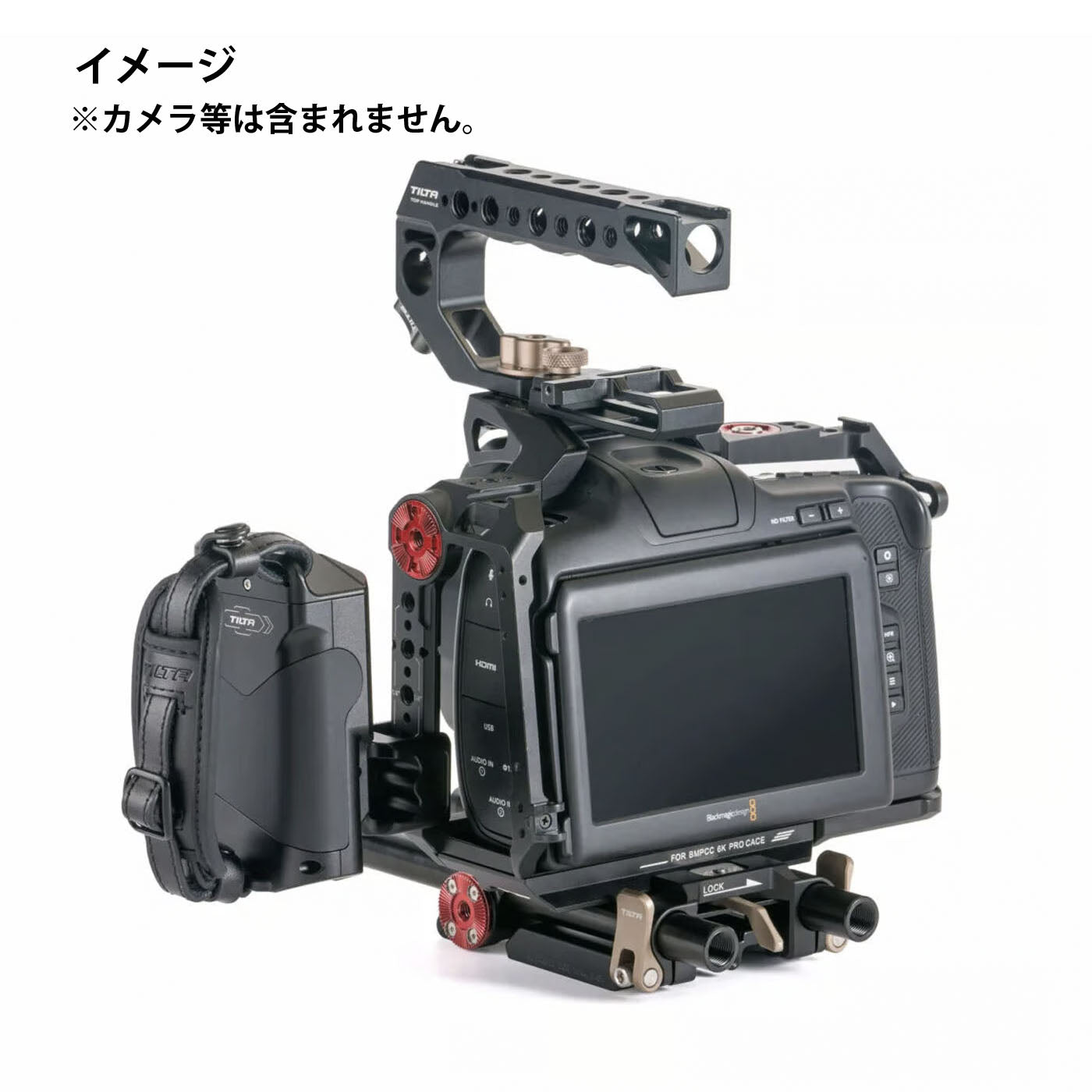 TILTA(ティルタ) Advanced kit for BMPCC 6K Pro Black TA-T11-A-B