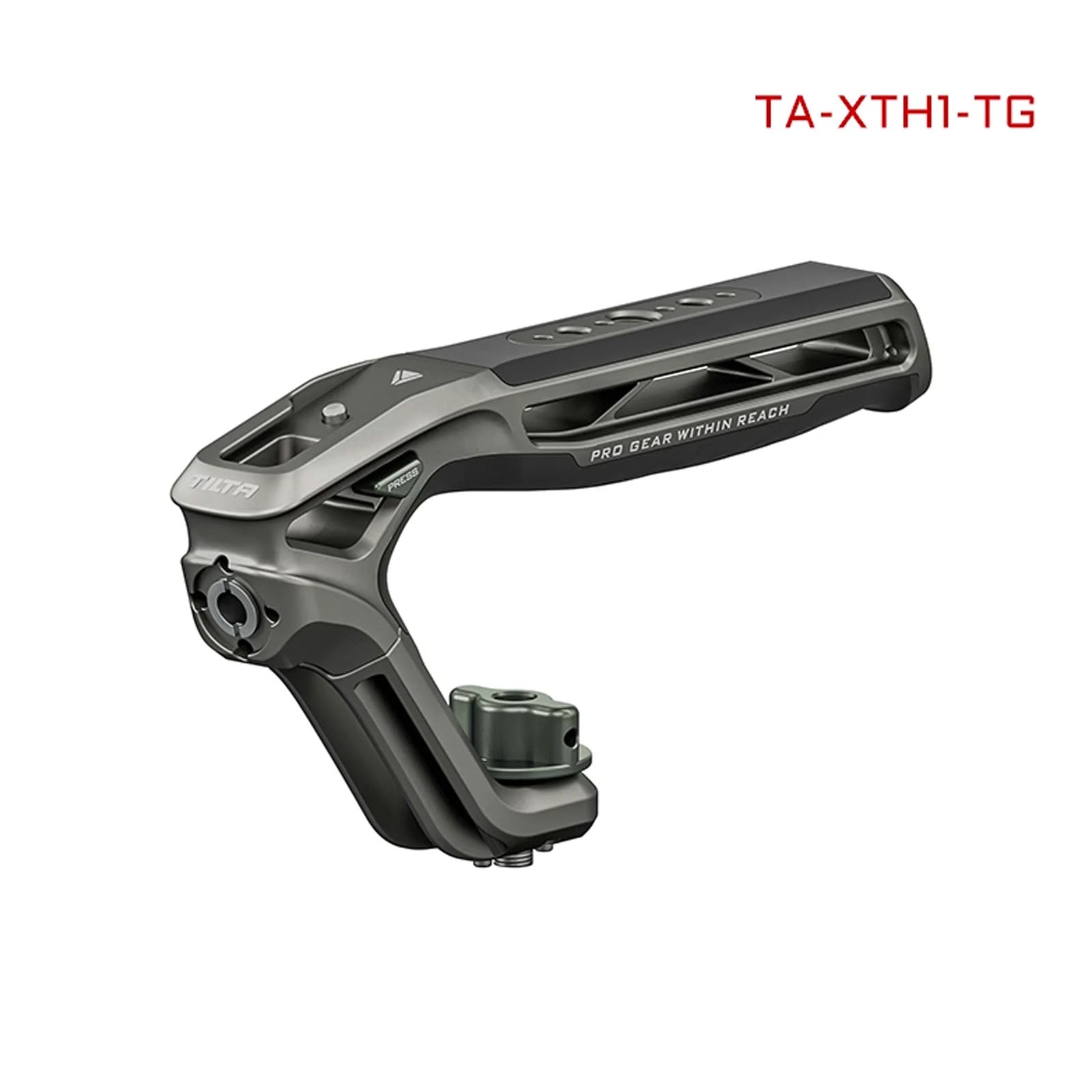 TILTA(ティルタ) Tilta Xeno Top Handle (1/4"-20 with Locating Pins) - Titanium Gray ゼノ トップハンドル TA-XTH1-TG