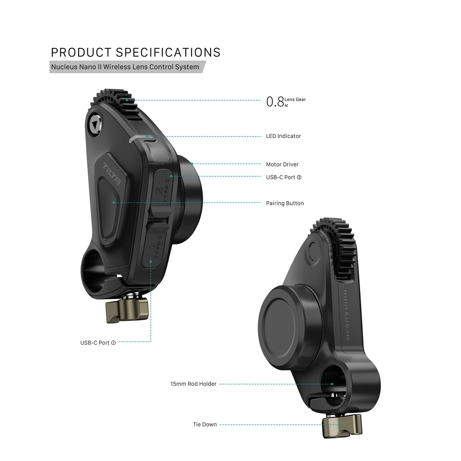 TILTA(ティルタ) original Nucleus Nano II Wireless Lens Control