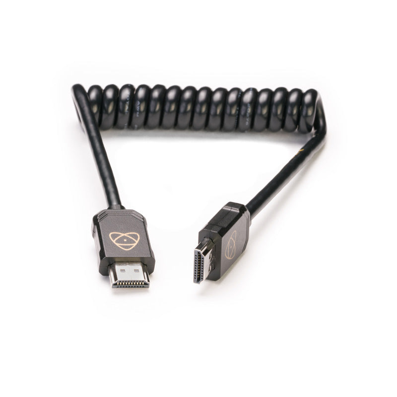 ATOMOS(アトモス) HDMIケーブル ATOMFLEX PRO HDMI COILED CABLE(Full to Full 30cm) ATOM4K60C5