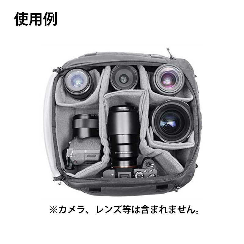 Peak Design(ピークデザイン) カメラ キューブ ミディアム BCC-M-BK-1