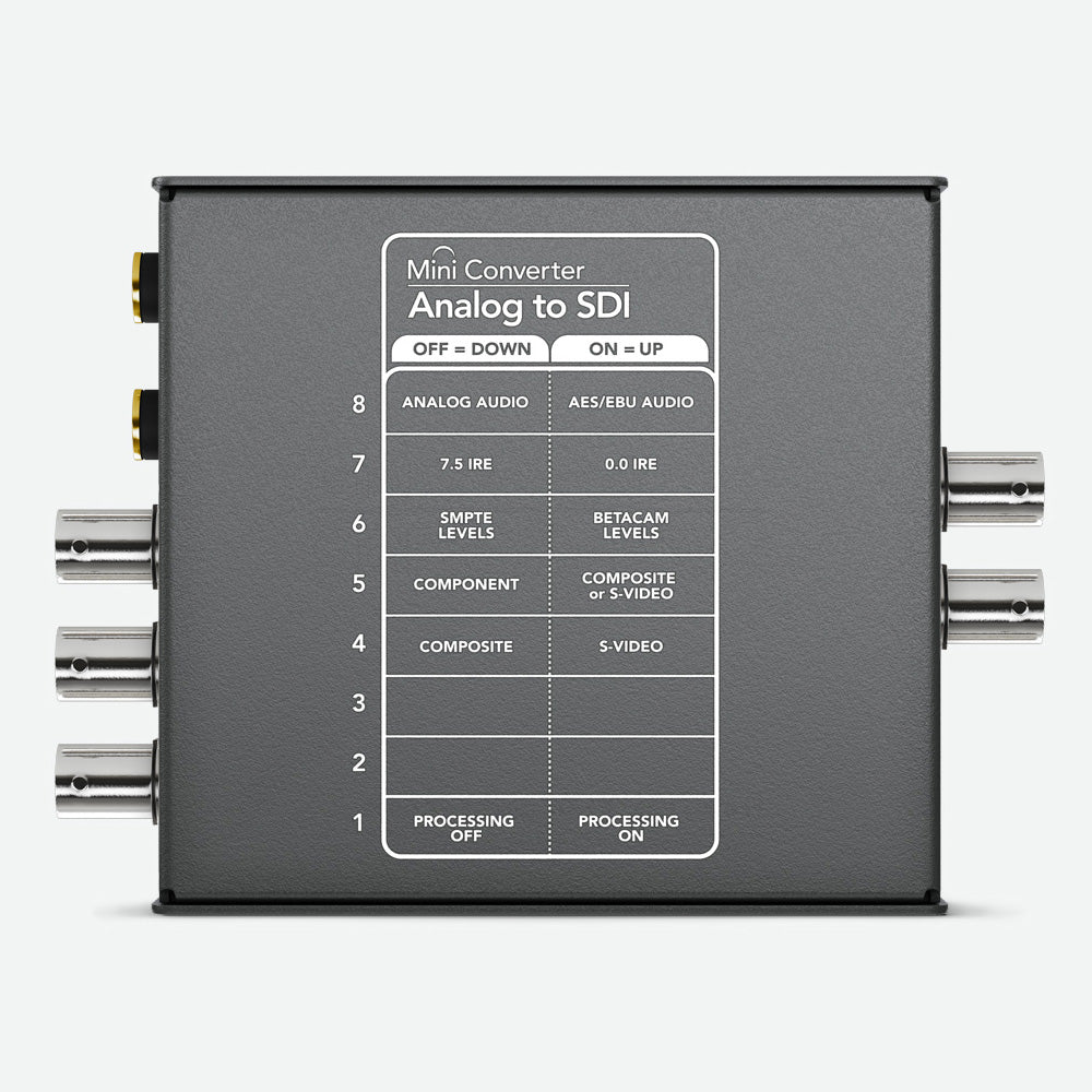 Blackmagic Design(ブラックマジックデザイン) コンバーター Mini Converter Analog to SDI 2 CONVMAAS2