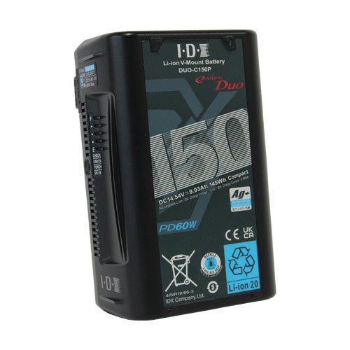 IDX(アイ・ディー・エクス) Vマウントタイプバッテリー DUO-C150P