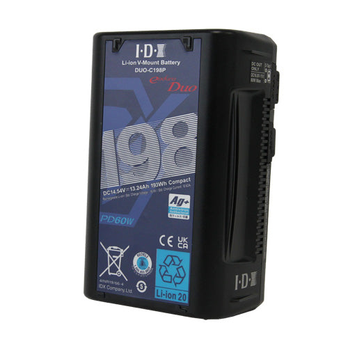 IDX(アイ・ディー・エクス) Vマウントタイプバッテリー DUO-C198P