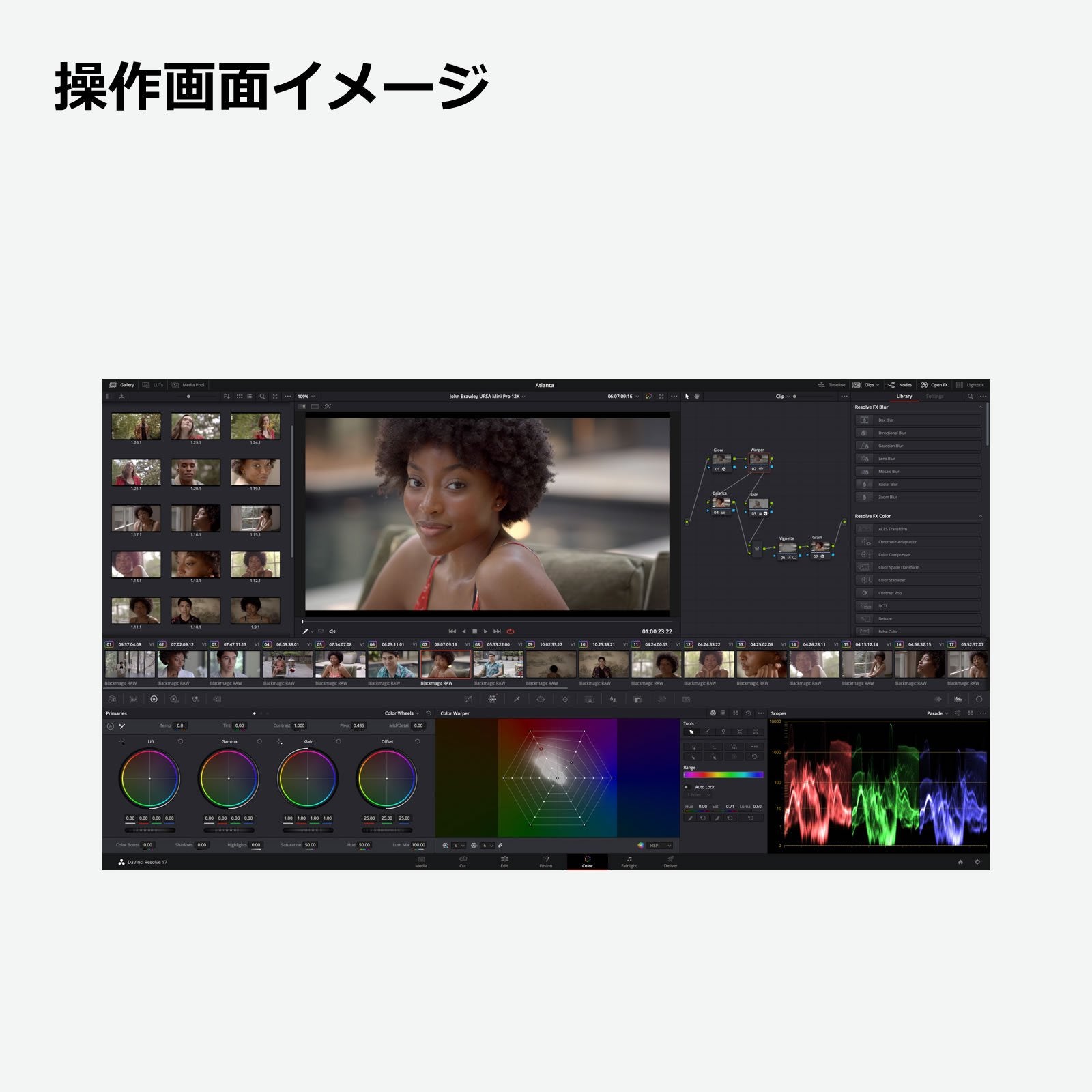 Blackmagic Design(ブラックマジックデザイン) Davinci Resolve Studio