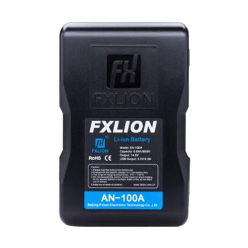 FXLION Gold Mount Lithium Ion Battery Cool Black AN-100A [512241]