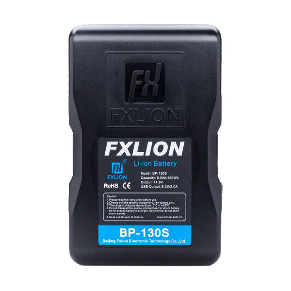 FXLION V-mount lithium ion battery Cool Black BP-130S [512201]