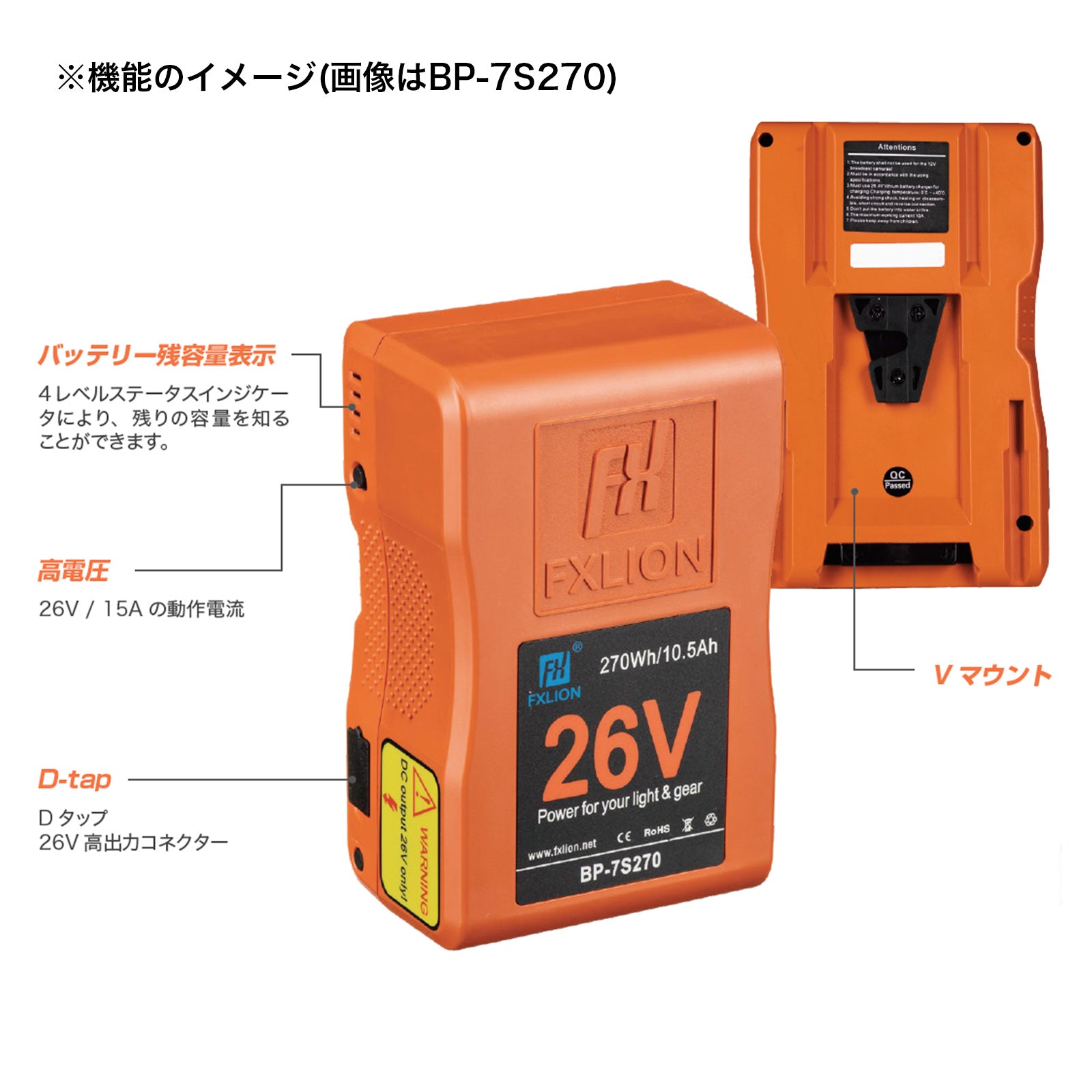 FXLION 26V Lithium Ion Battery BP-7S230 [512207]