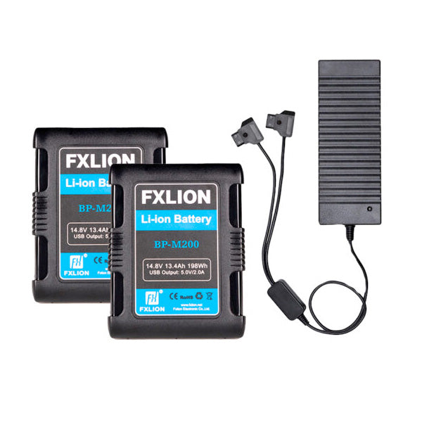FXLION(エフエックスライオン) Vマウントバッテリー＆チャージャーキット BP-M200 Battery kit A [512227]