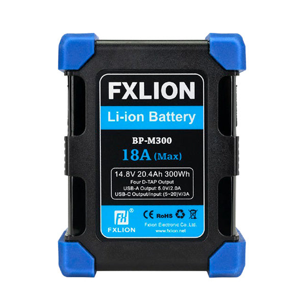 FXLION V-Mount Lithium Ion Battery High Power Square BP-M300 NEW [512854]