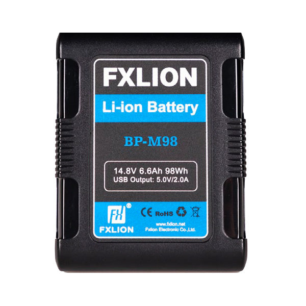 FXLION(エフエックスライオン) Vマウントリチウムイオンバッテリー Square Battery BP-M98 [512197]