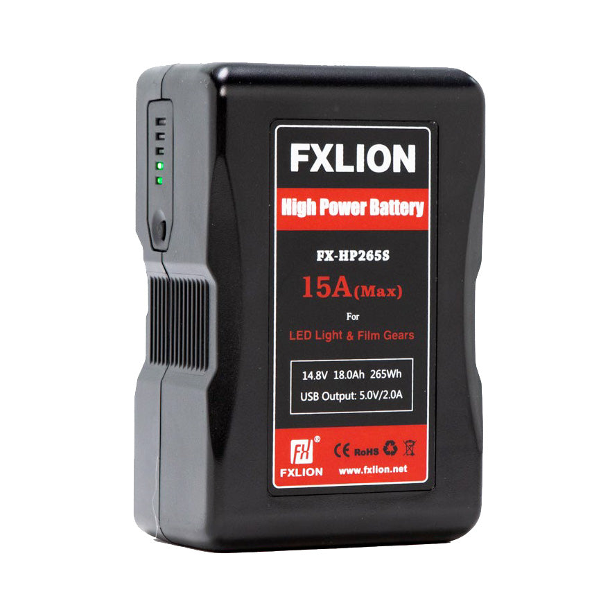 FXLION(エフエックスライオン) Vマウントリチウムイオンバッテリー High Power Battery FX-HP265S [512247]