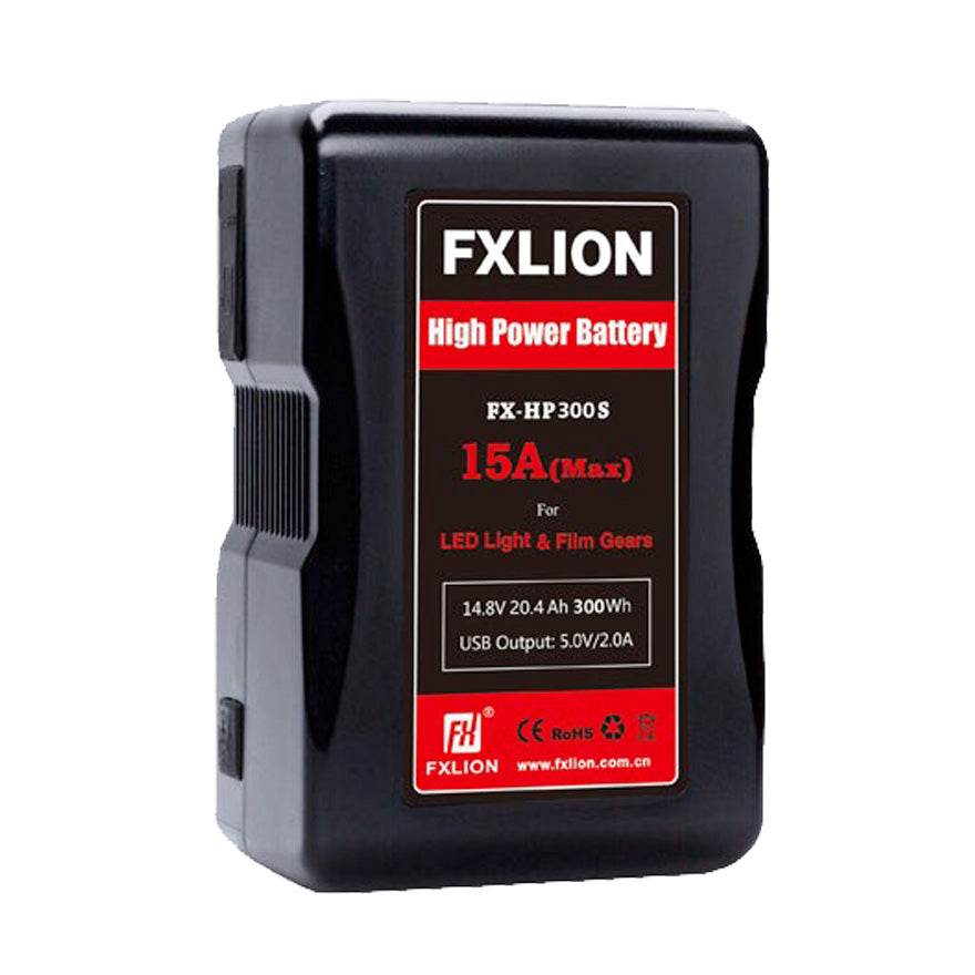 FXLION V-Mount Lithium Ion Battery High Power Battery FX-HP300S [512855]