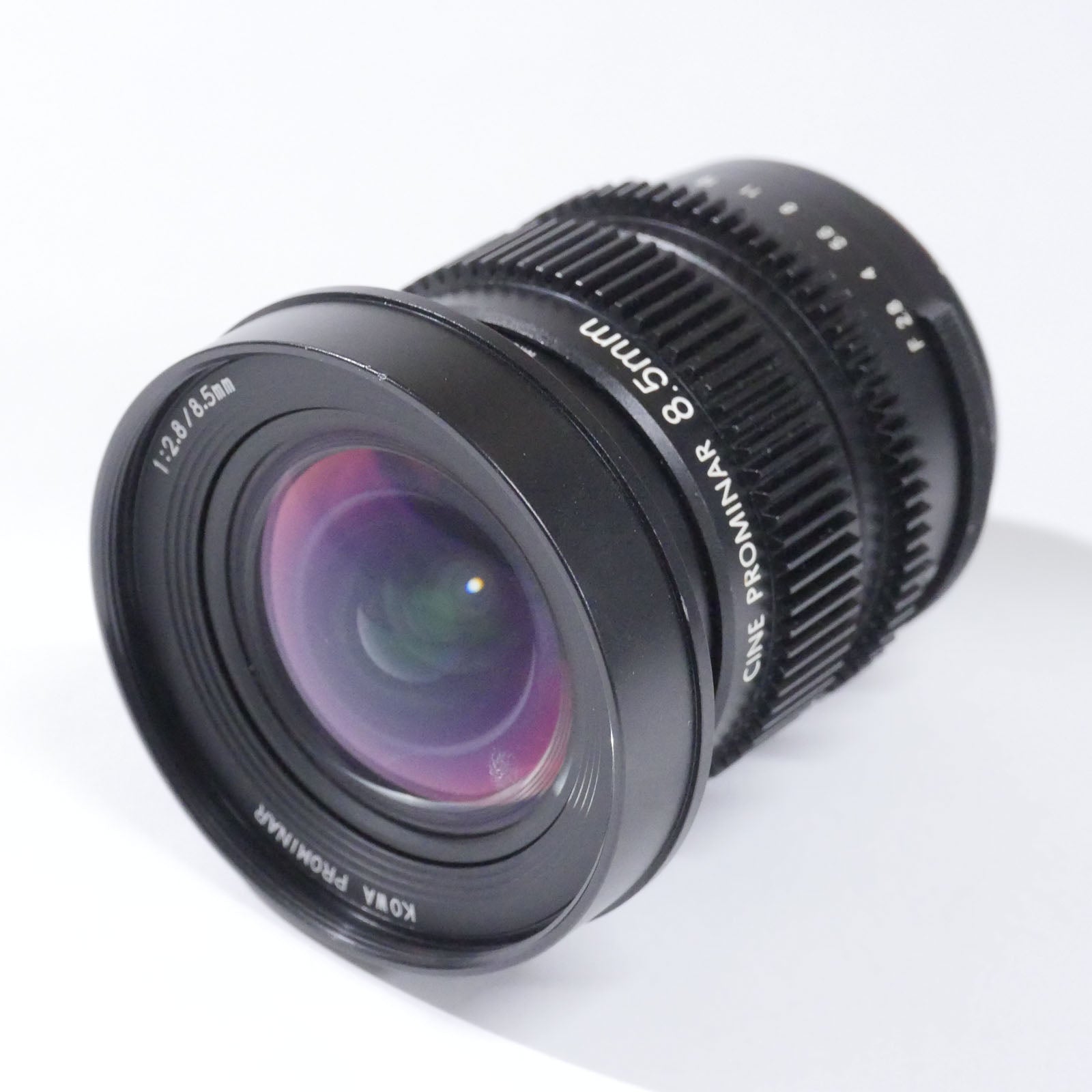 KOWA(興和) マイクロフォーサーズマウント単焦点レンズ PROMINAR 8.5mm F2.8 中古品