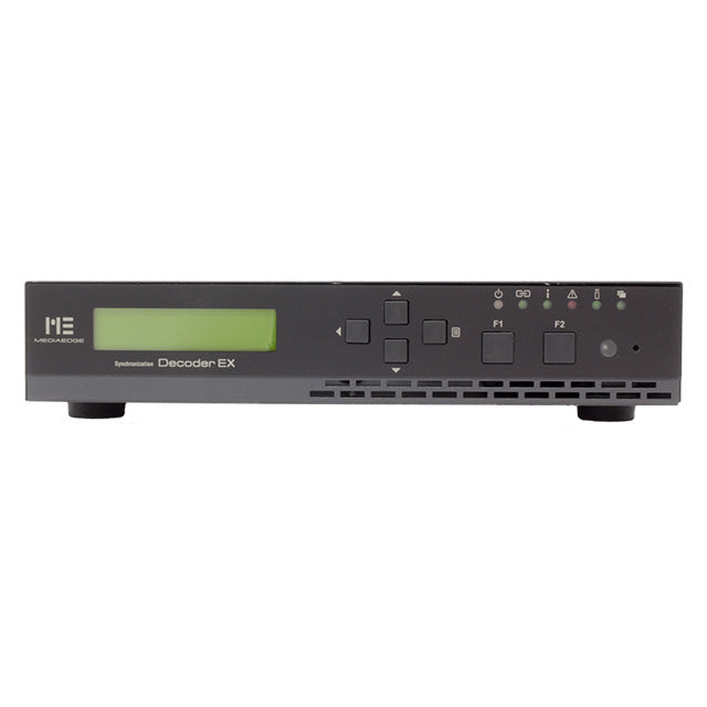 MEDIAEDGE Network Decoder/Player MEDIAEDGE Decoder EX ME-DPEX180S