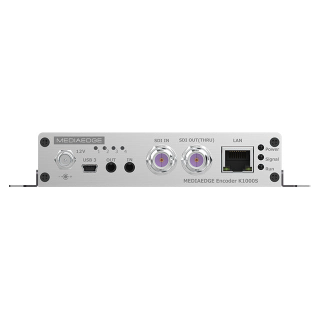 MEDIAEDGE(メディアエッジ) H.264対応ビデオエンコーダー MEDIAEDGE Encoder K1000S (5年保証モデル) ME-ENC-K1000S-Y5