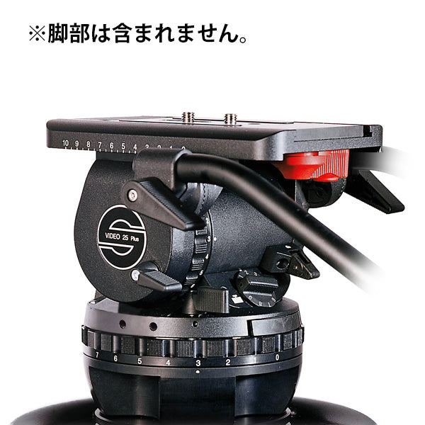 Sachtler Flat Base Head (No Tripod) Video 25 Plus FB [2501P]