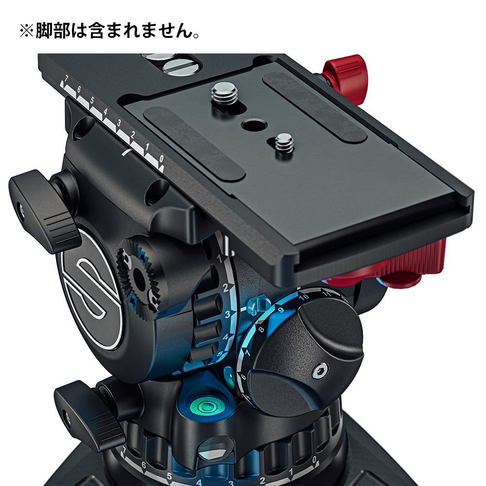 Sachtler(ザハトラー) 100mmヘッド (三脚なし) aktiv12T [S2074T]