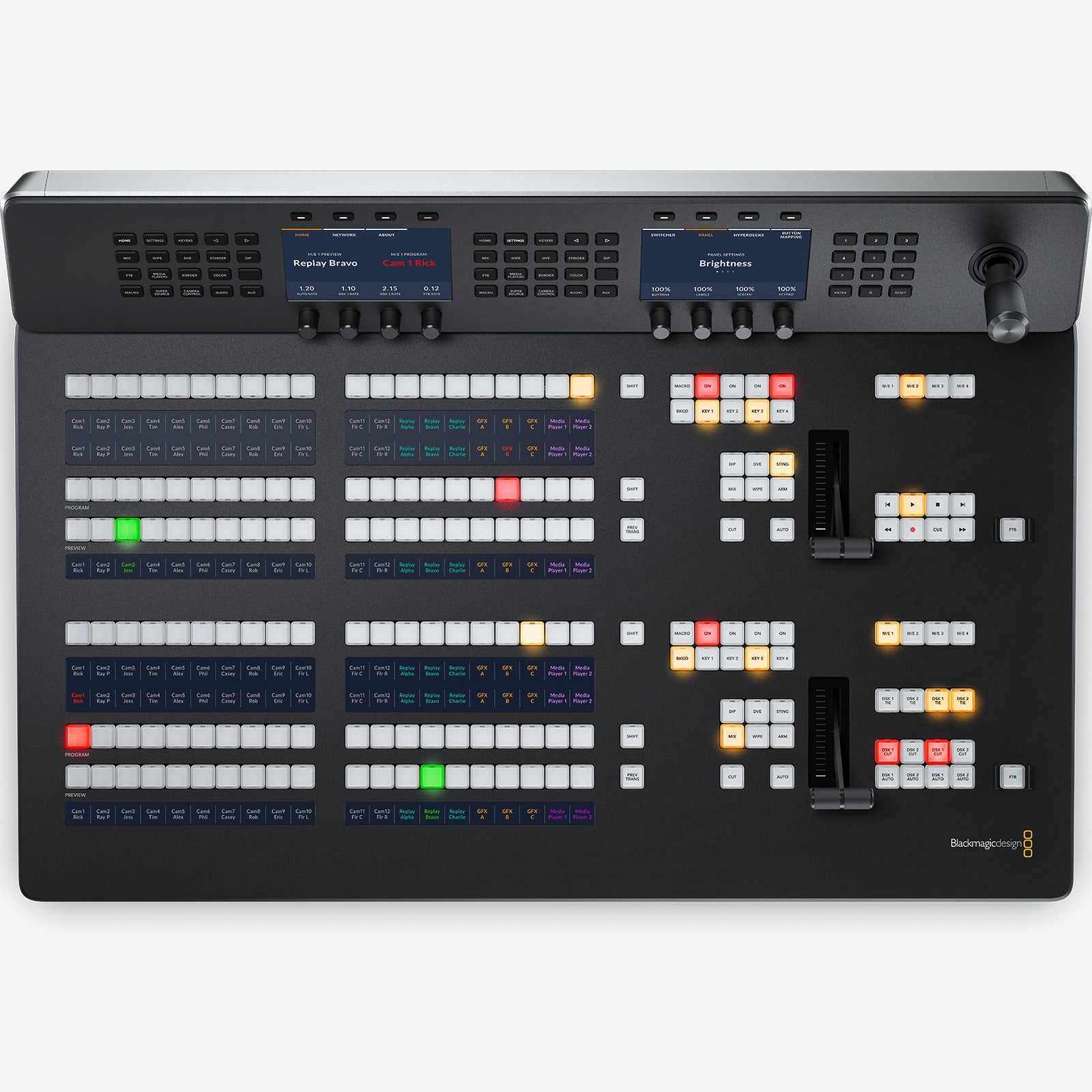 Blackmagic Design(ブラックマジックデザイン) ATEM 2 M/E Advanced Panel 20 SWPANELADV2ME20