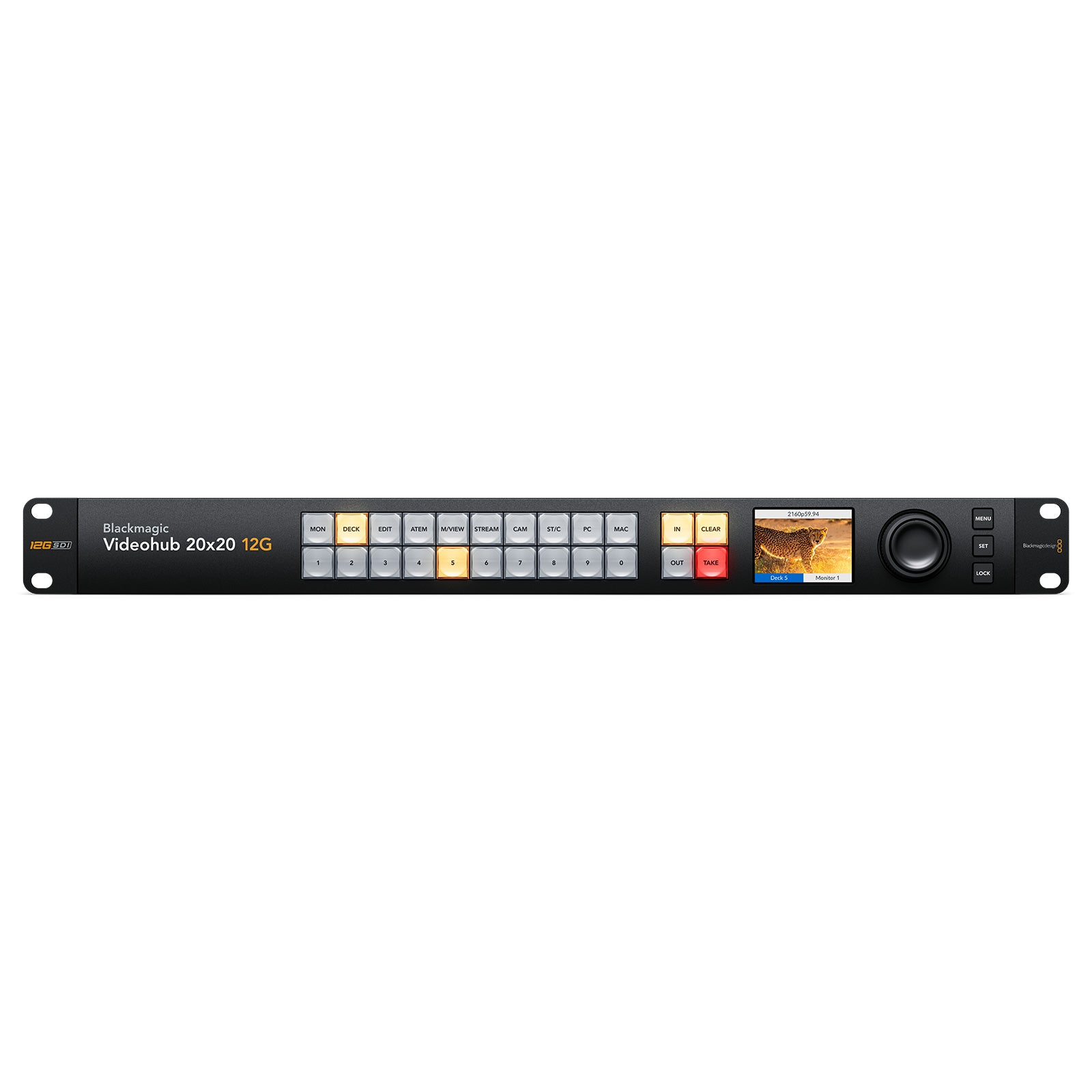 Blackmagic Design(ブラックマジックデザイン) ビデオルーター Blackmagic Videohub 20x20 12G VHUBSMAS12G2020