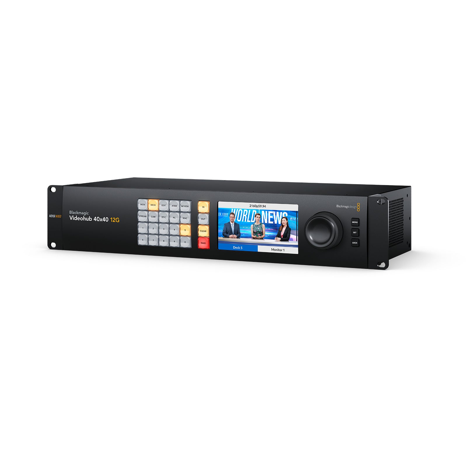 Blackmagic Design(ブラックマジックデザイン) ビデオルーター Blackmagic Videohub 40x40 12G VHUBSMAS12G4040