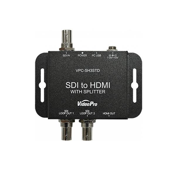 (在庫状況はお問い合わせください) MEDIAEDGE(メディアエッジ) SDI to HDMIコンバーター VideoPro VPC-SH3STD