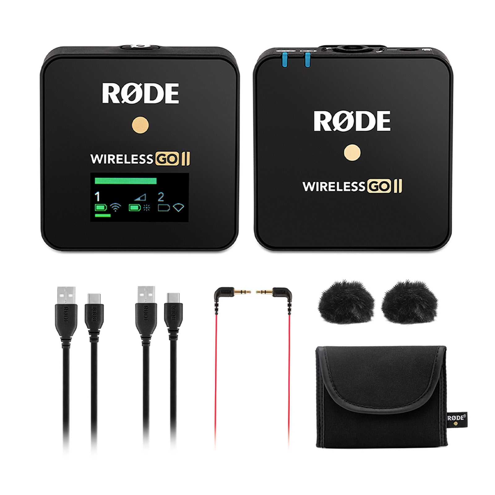 ワイヤレスゴーRODE Wireless GO II ワイヤレス送受信機マイクシステム